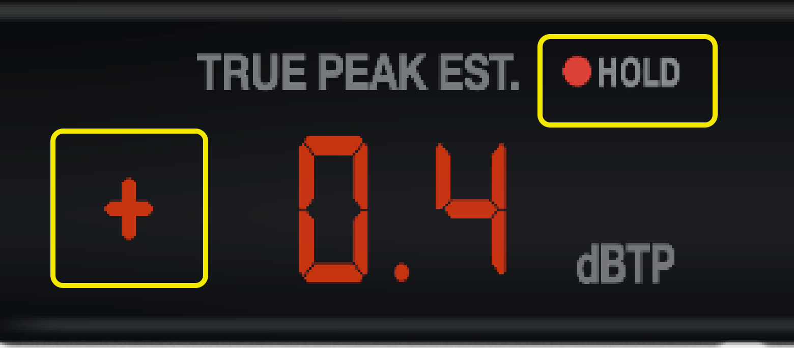 Bridge MeterのPeak Holdリセット操作